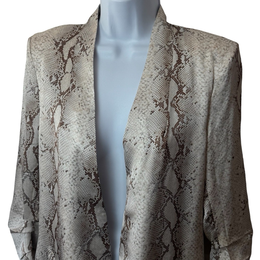 NEW Bishop + Young Satin Iconic Python Print Ligh… - image 3